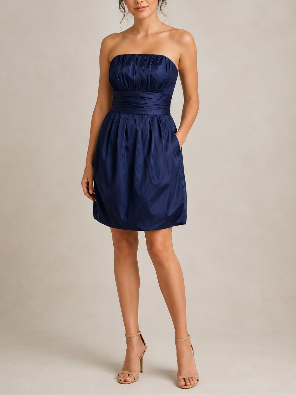 David's Bridal strapless dress size 20 style 83312